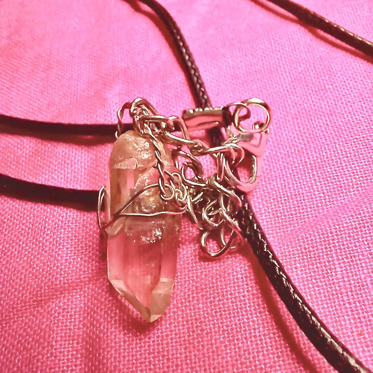 Sonoran Uniquities Quartz Crystal Necklace
