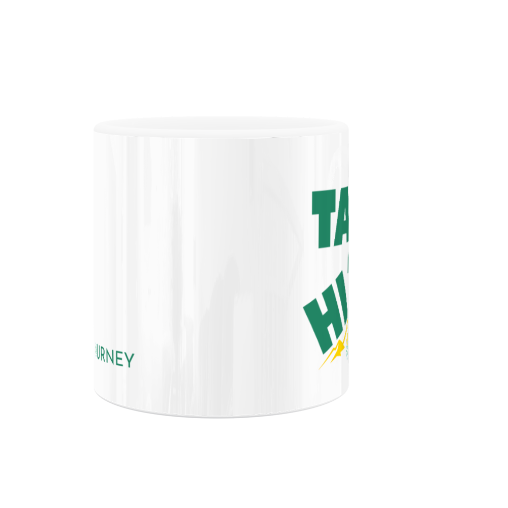 Fresh Journey 11oz White Ceramic Mug