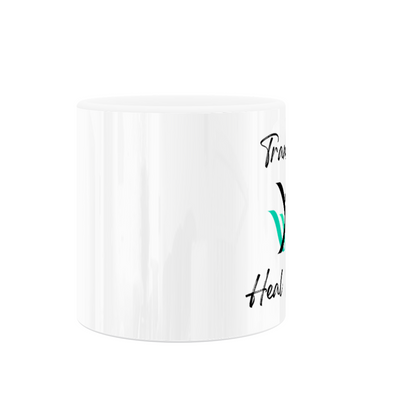 X4M - Transform, Heal, Grow - 11oz White Ceramic Mug