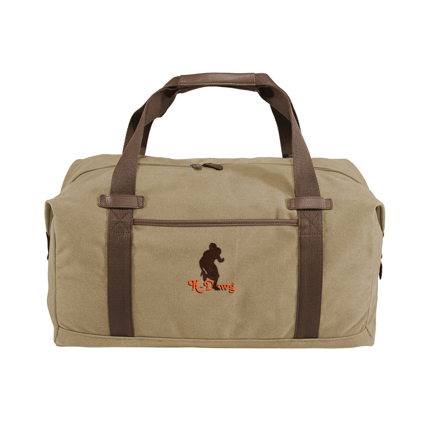 GT K-Dawg Embroidered Cotton Canvas Duffel
