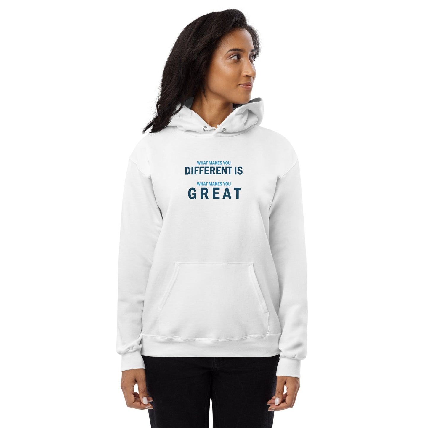 Authentic Different is Great Hoodie